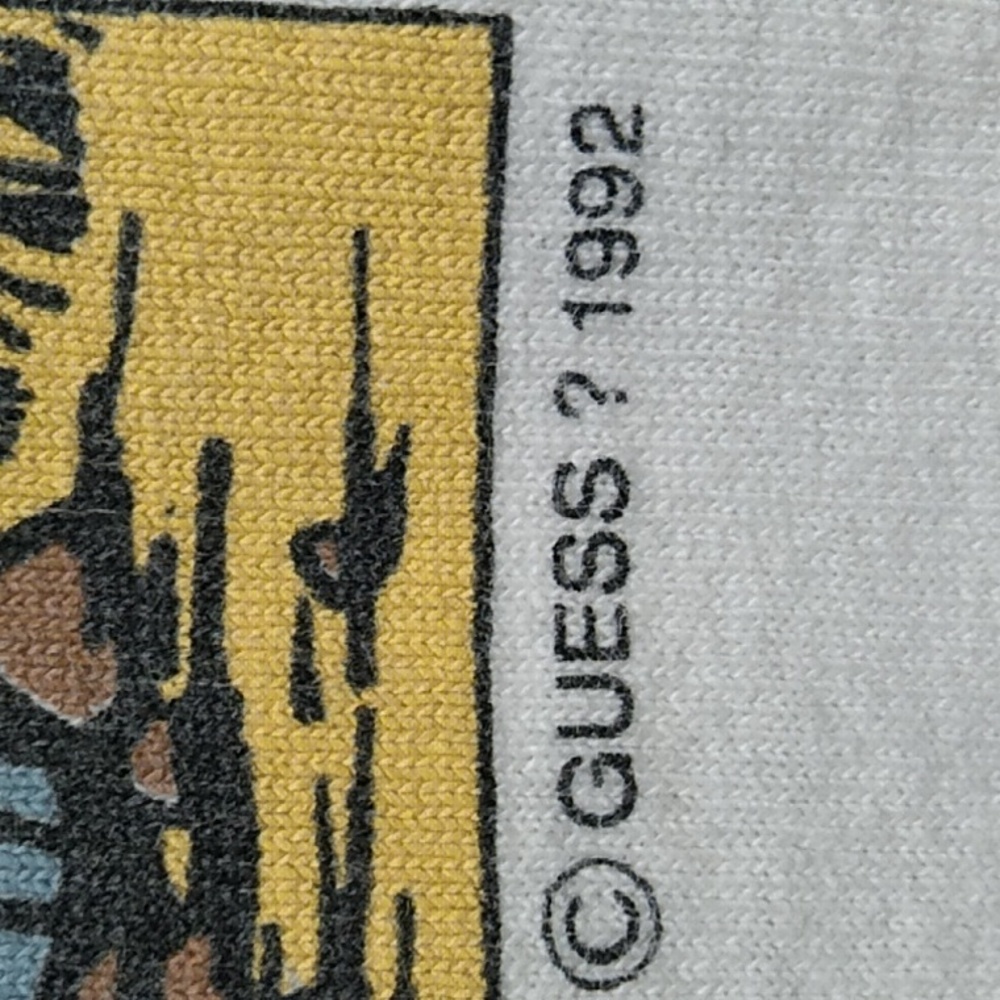 (A-80) SALE! RARE! 1992 GUESS U.S.A. By Georges Marciano One Of A Kind Shirt - Picture 3 of 12